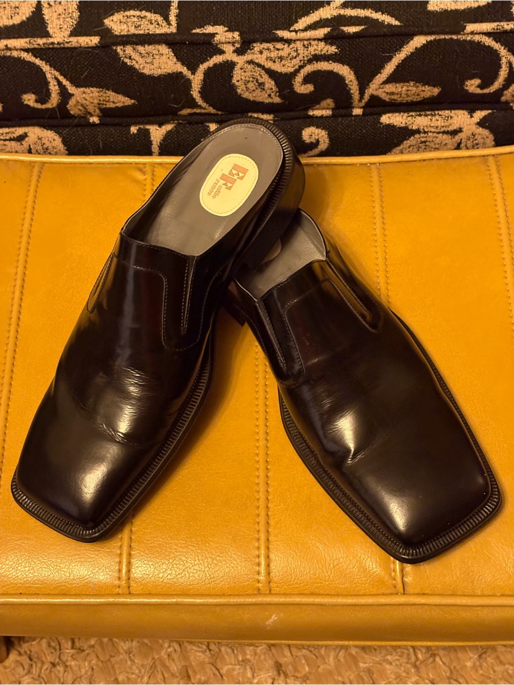 Emilio Franco Leather Mules